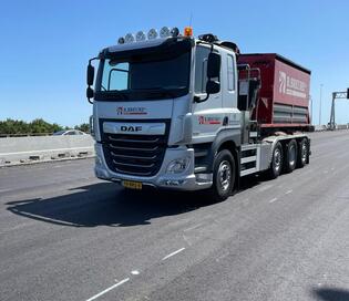 DAF vrachtwagen met Hybride PTO